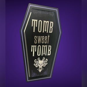 “TOMB SWEET TOMB” WOODEN GOTHIC HOME DECOR NWT